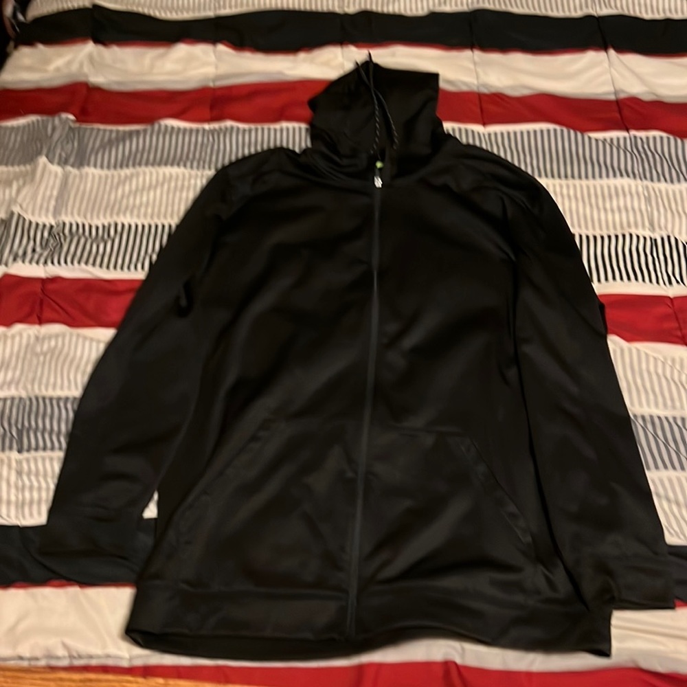 Mens Foundry 2XLt light zip up hoodie